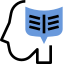 external book-learning-education-blue-vinzence-studio-2 icon