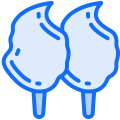external candy-fast-food-blue-wire-blue-wire-juicy-fish icon
