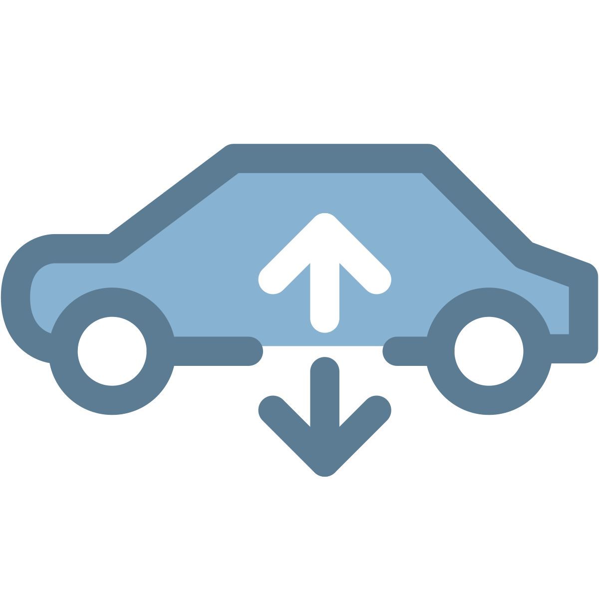 air suspension warning icon