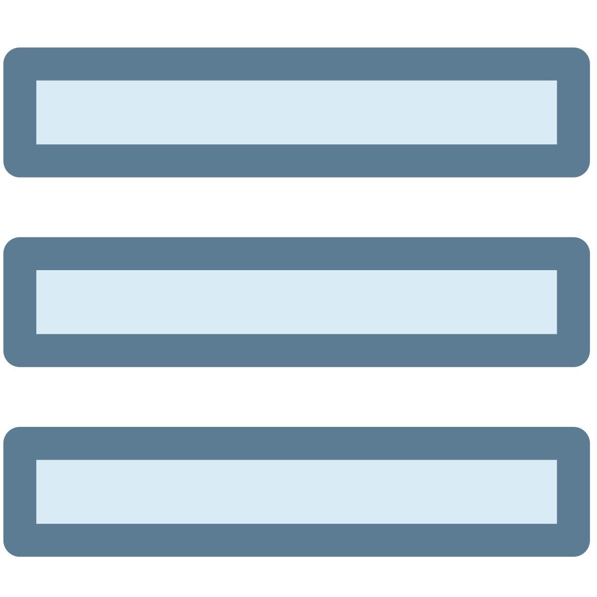 hamburger menu icon