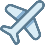 external airplane-general-office-bluetone-bluetone-bomsymbols- icon