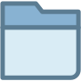 external folder-general-office-bluetone-bluetone-bomsymbols- icon