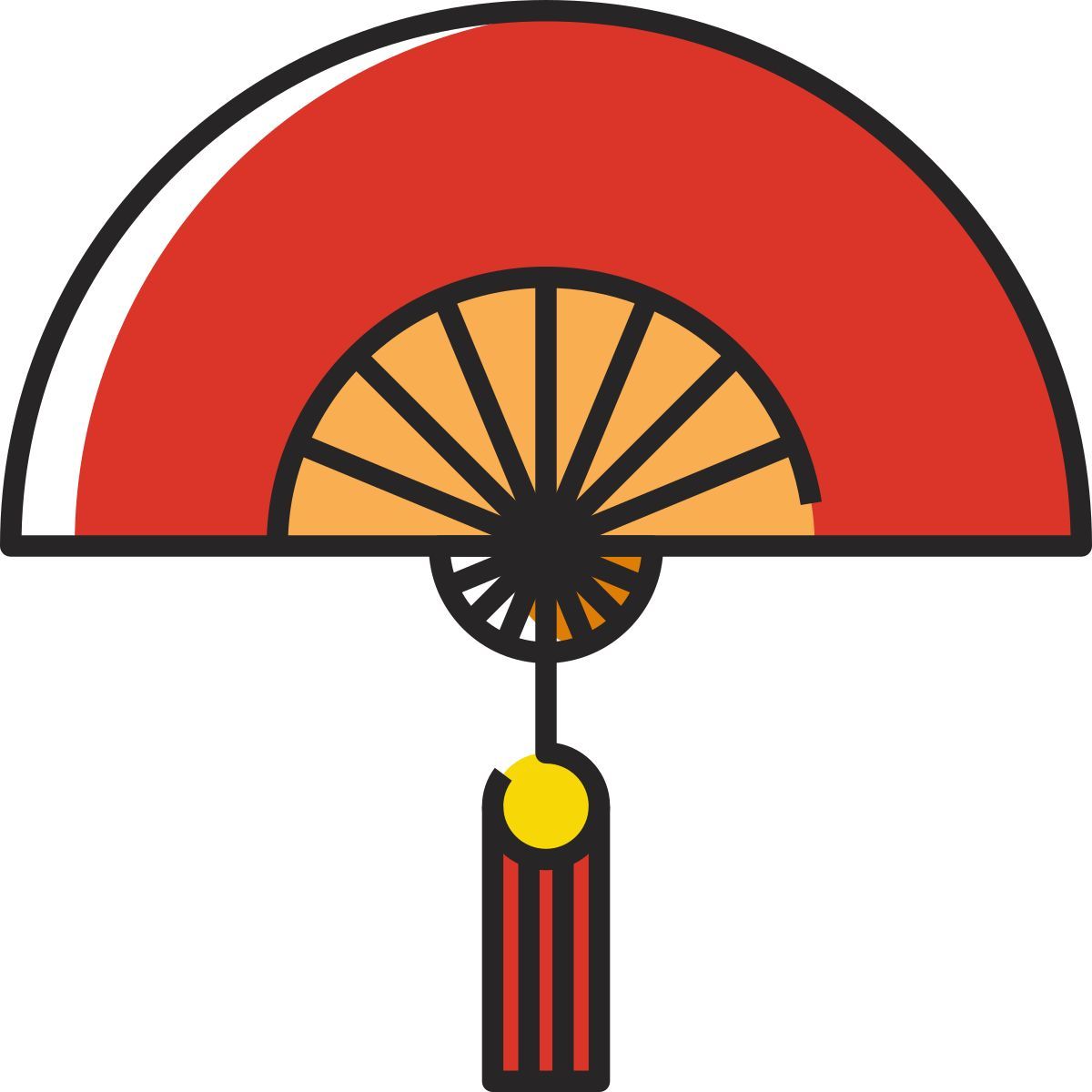 paper fan icon