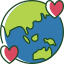 external love-mother-earth-day-bzzricon-color-omission-bzzricon-color-omission-bzzricon-studio icon