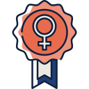 external badge-womens-day-bzzricon-color-omission-bzzricon-color-omission-bzzricon-studio icon