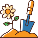 external gardening-spring-bzzricon-color-omission-bzzricon-color-omission-bzzricon-studio icon