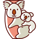 external koala-mothers-day-bzzricon-color-omission-bzzricon-color-omission-bzzricon-studio icon