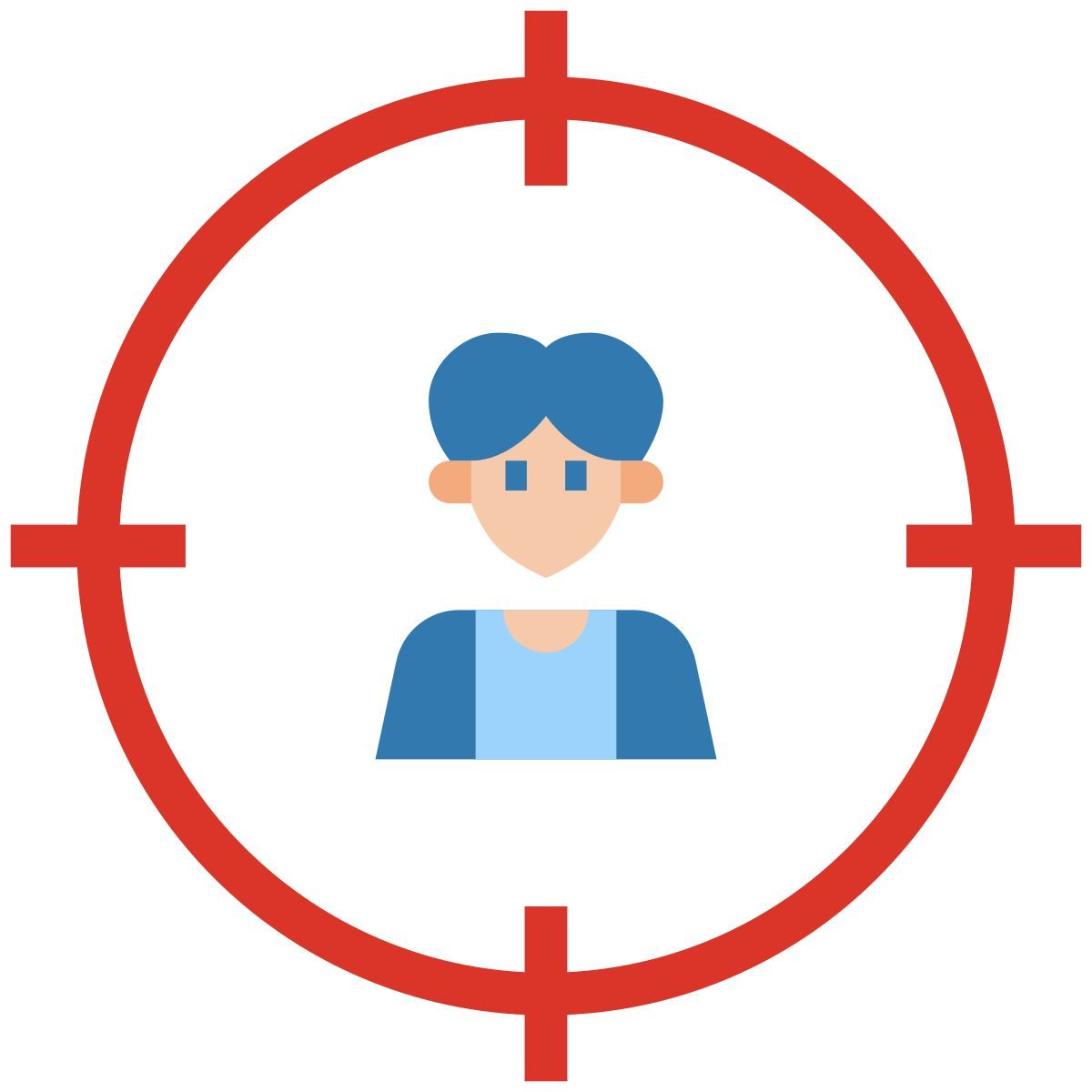 cliente objetivo icon