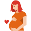 external pregnant-mothers-day-bzzricon-flat-bzzricon-flat-bzzricon-studio icon
