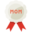 external badge-mothers-day-bzzricon-flat-bzzricon-flat-bzzricon-studio icon