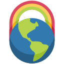 external rainbow-mother-earth-day-bzzricon-flat-bzzricon-flat-bzzricon-studio icon