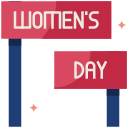 external signage-womens-day-bzzricon-flat-bzzricon-flat-bzzricon-studio icon