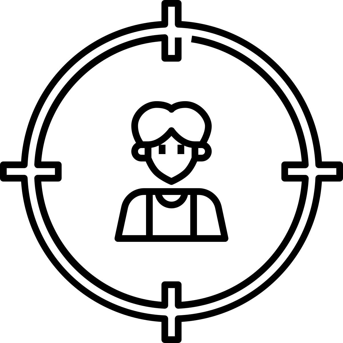 target customer icon