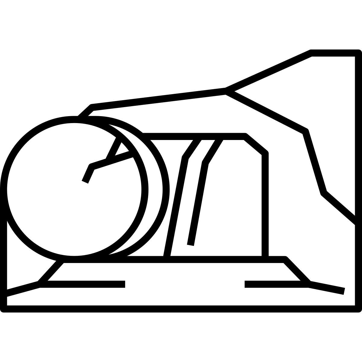 empty tomb icon
