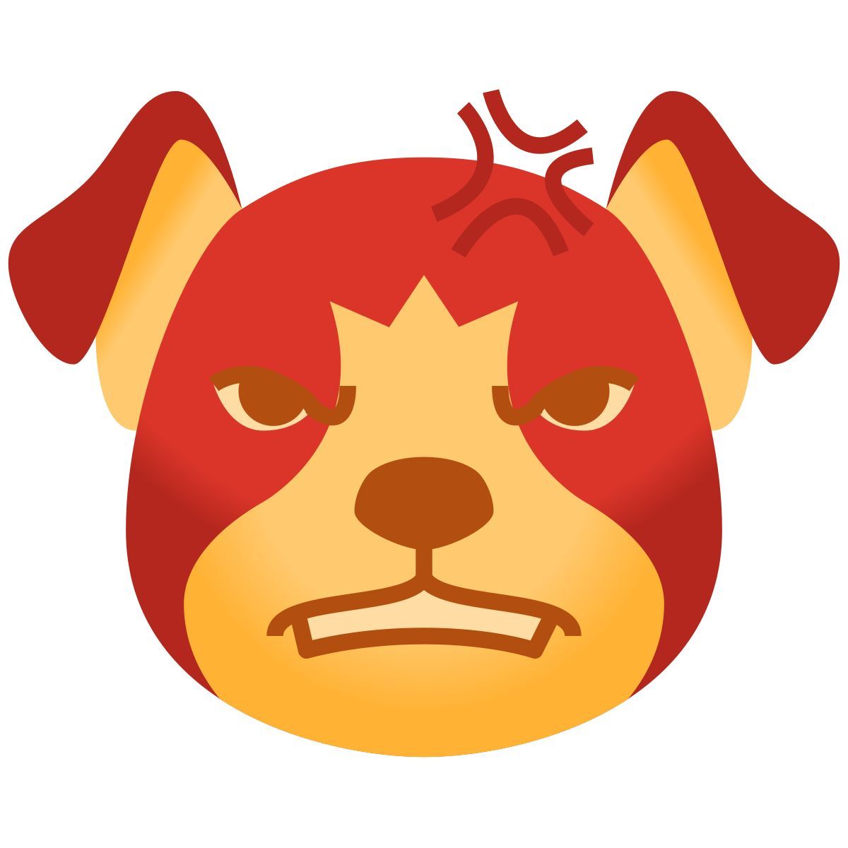 angry puppy icon