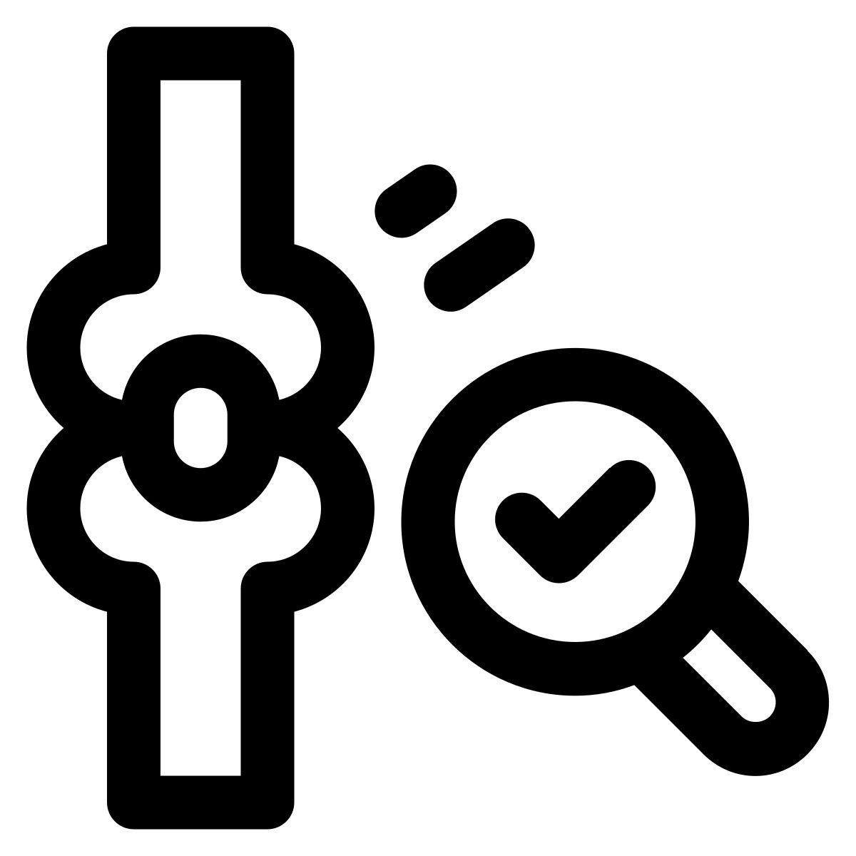 icône bone checkup