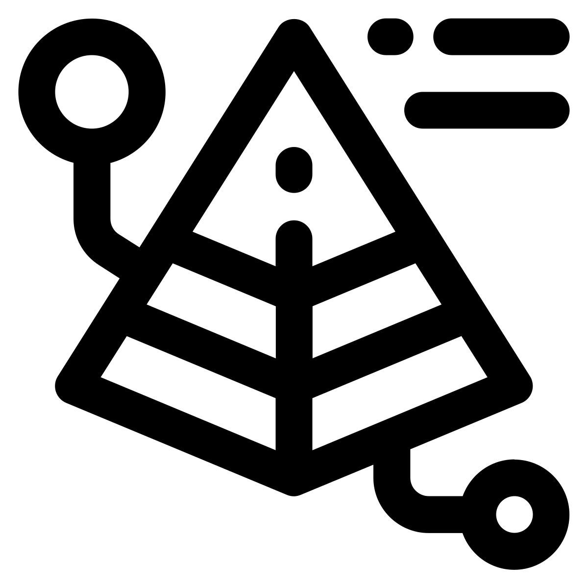 icône pyramid