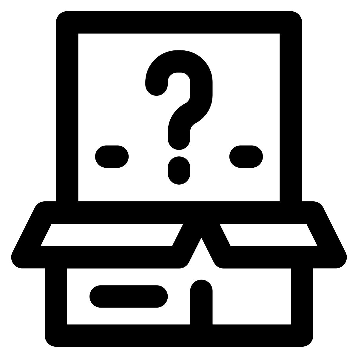 icon question box