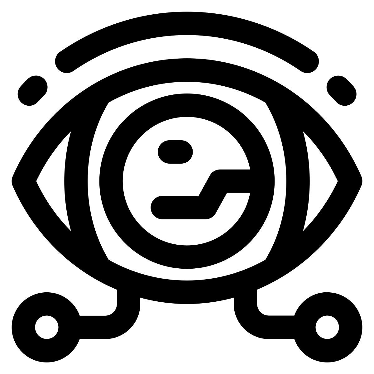 icône robotic eye