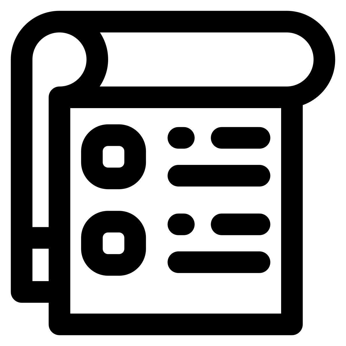 icône shopping list