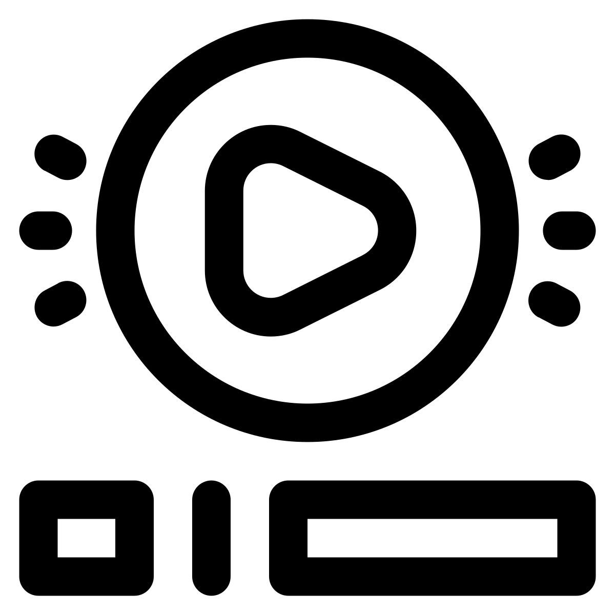 icono video processing