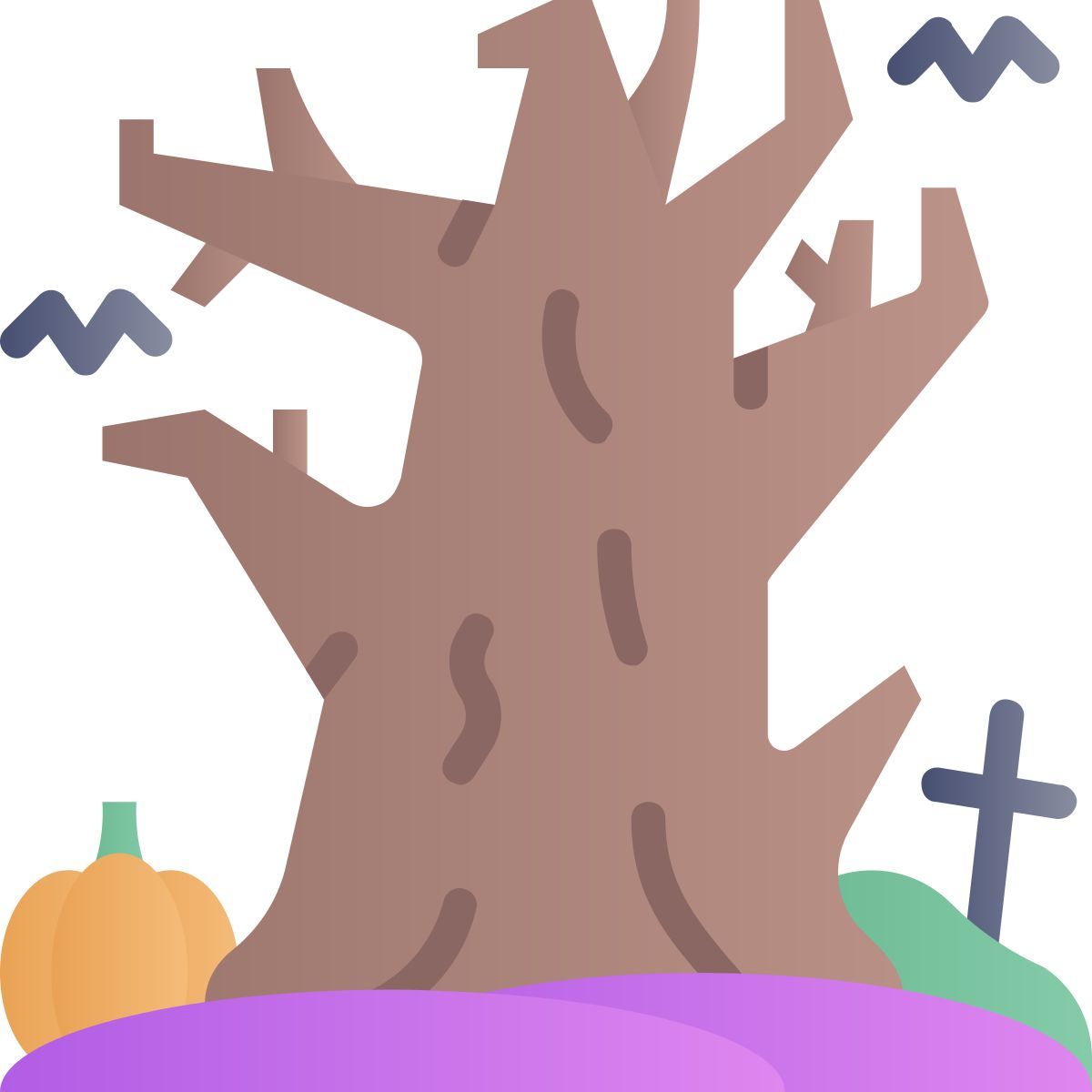 hounted tree icon