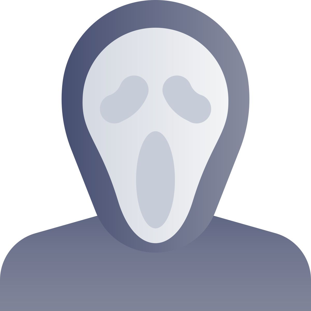 scary mask icon