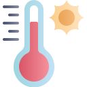 external Thermometer-summer-chloe-kerismaker icon