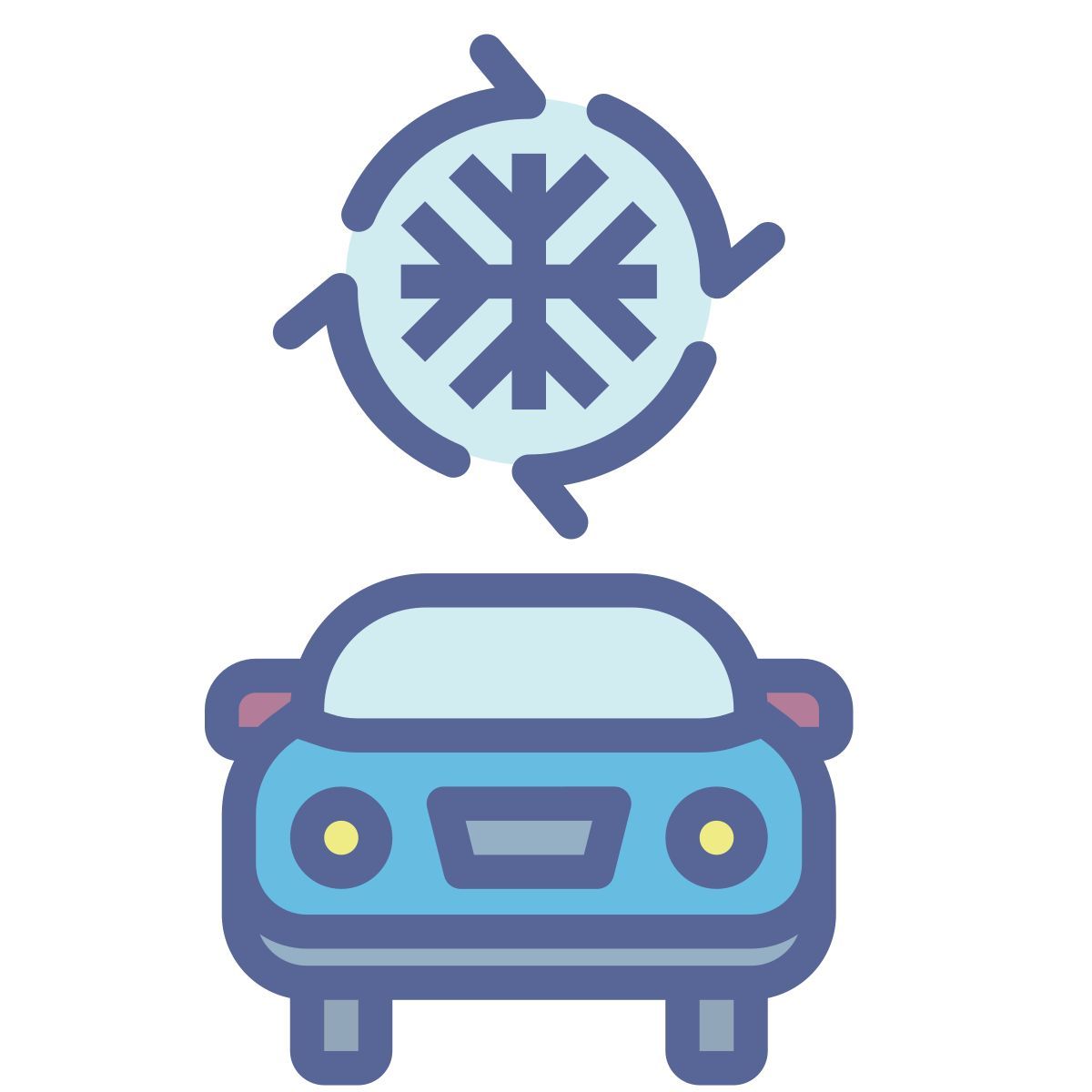 car ac maintenance icon