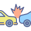 external car-crash-travel-and-transportation-claro-amoghdesign icon