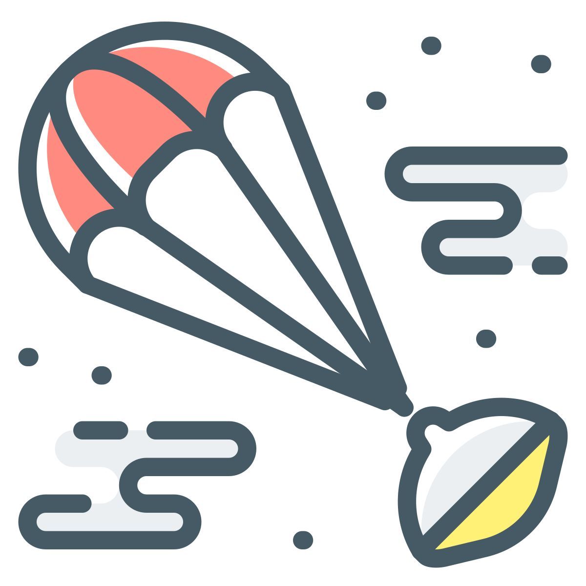 largage aérien icon