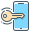 external privacy-database-and-cyber-security-coco-line-kalash icon
