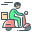 external transport-transport-and-logistics-coco-line-kalash icon