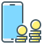 external mobile-untact-economy-coco-line-kalash-2 icon