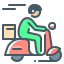 external transport-transport-and-logistics-coco-line-kalash icon
