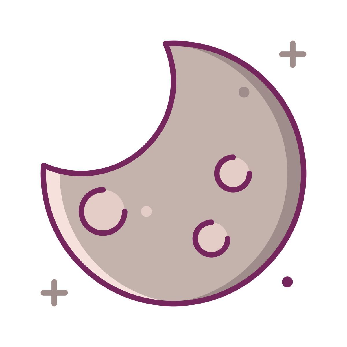 crescent icon