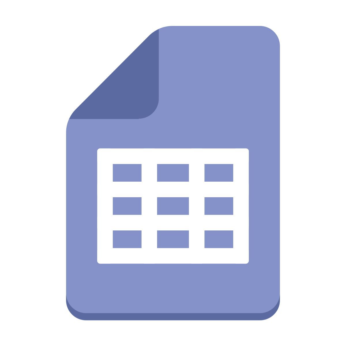 spreadsheet icon