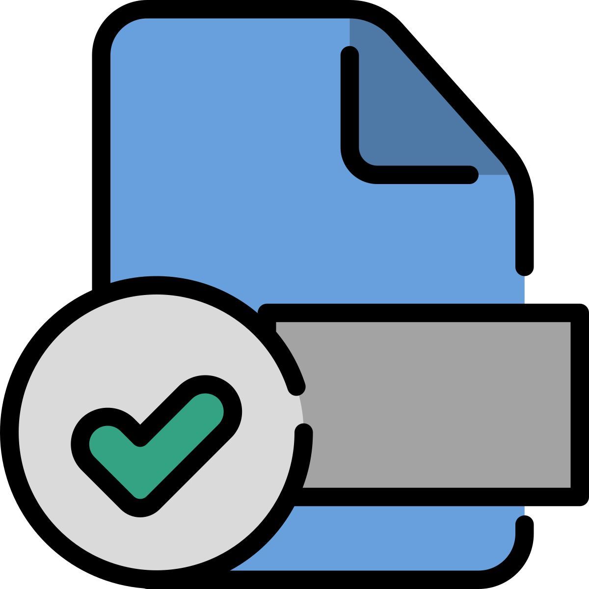 dossier approuvé icon