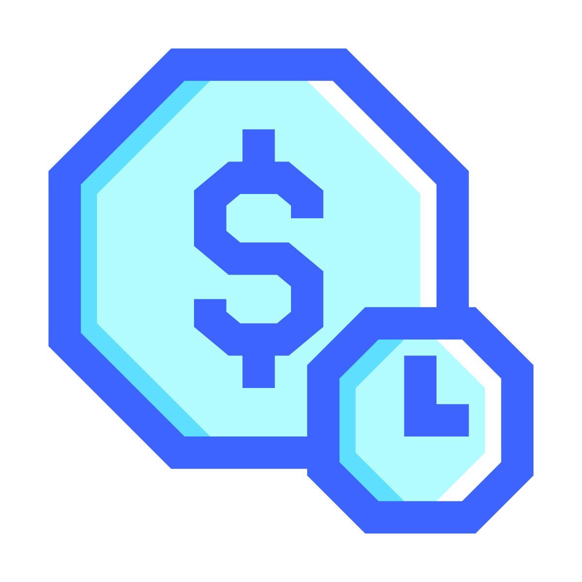 time is money icon