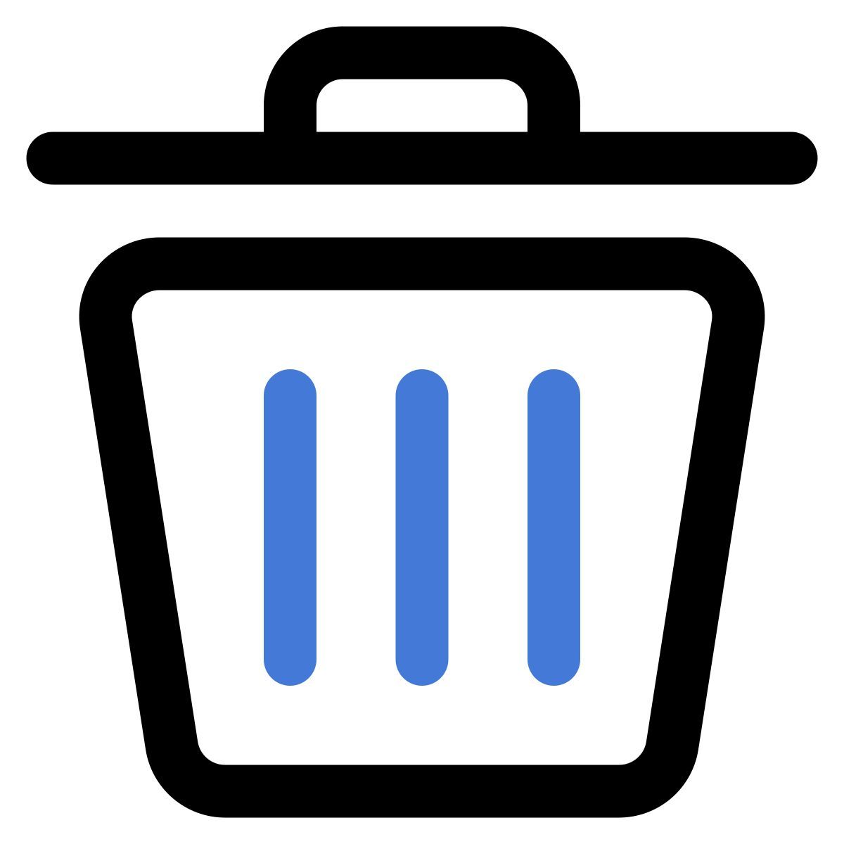 trash bin icon