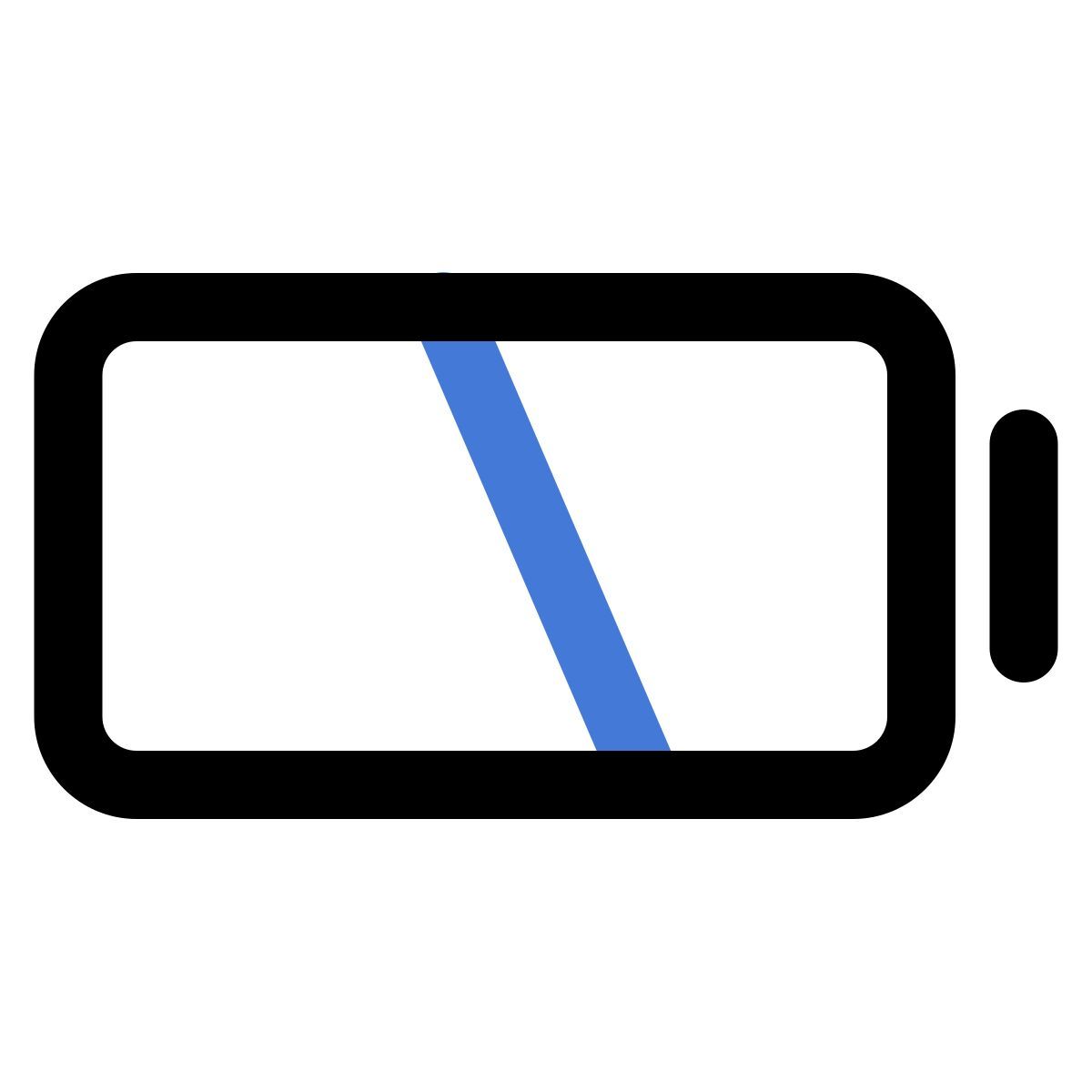 low battery icon