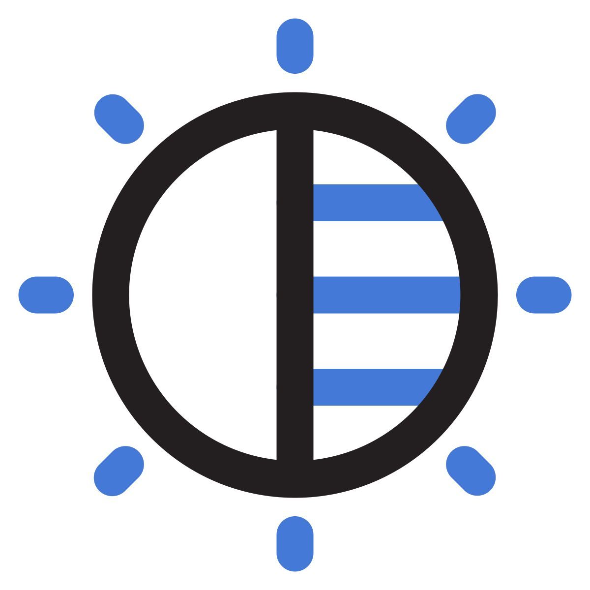 contrast icon