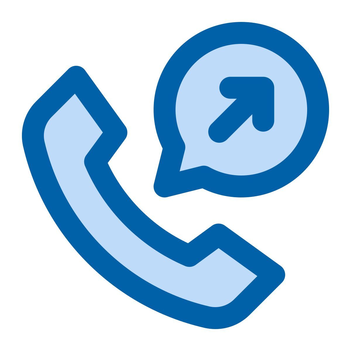 outgoing call icon