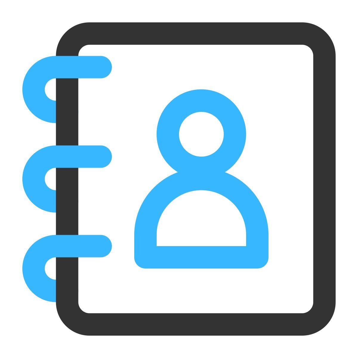 contact book icon