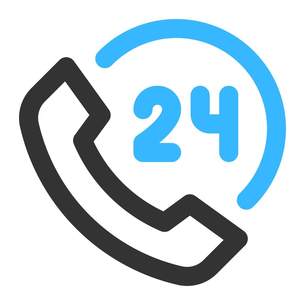 24/7 customer support icon