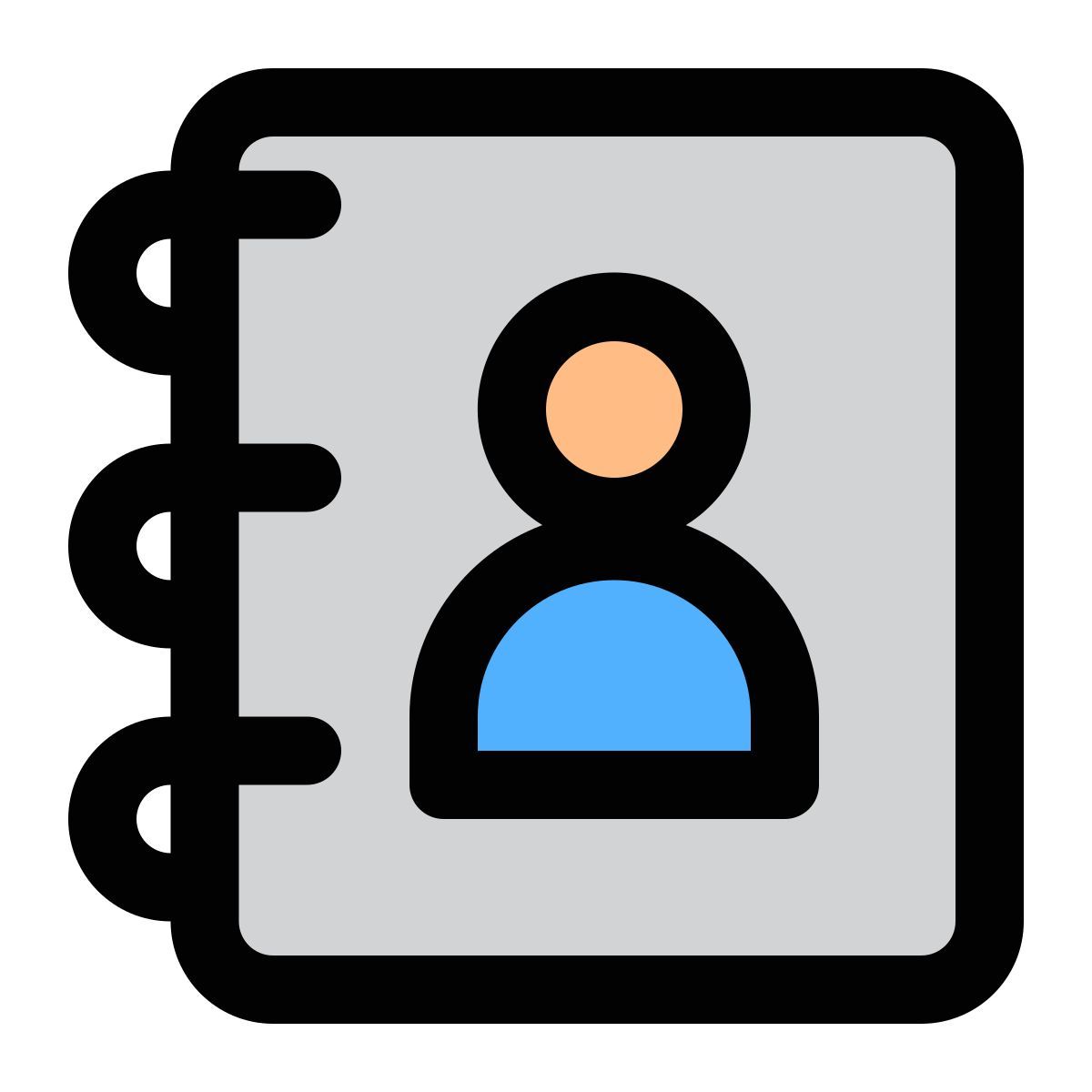 contact book icon