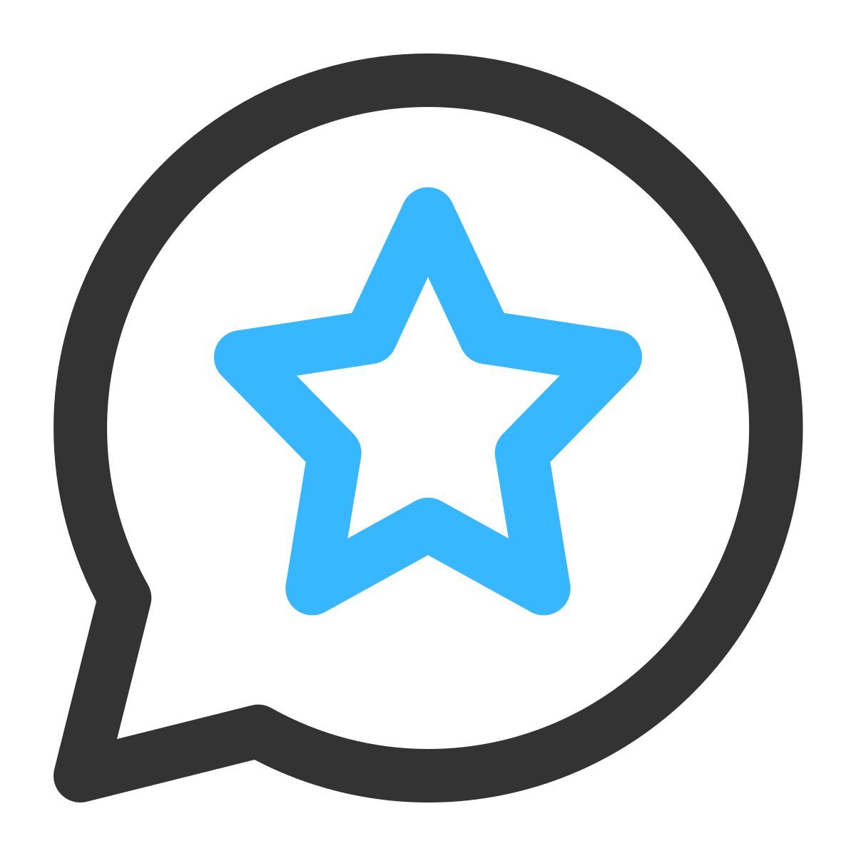 favorite chat icon