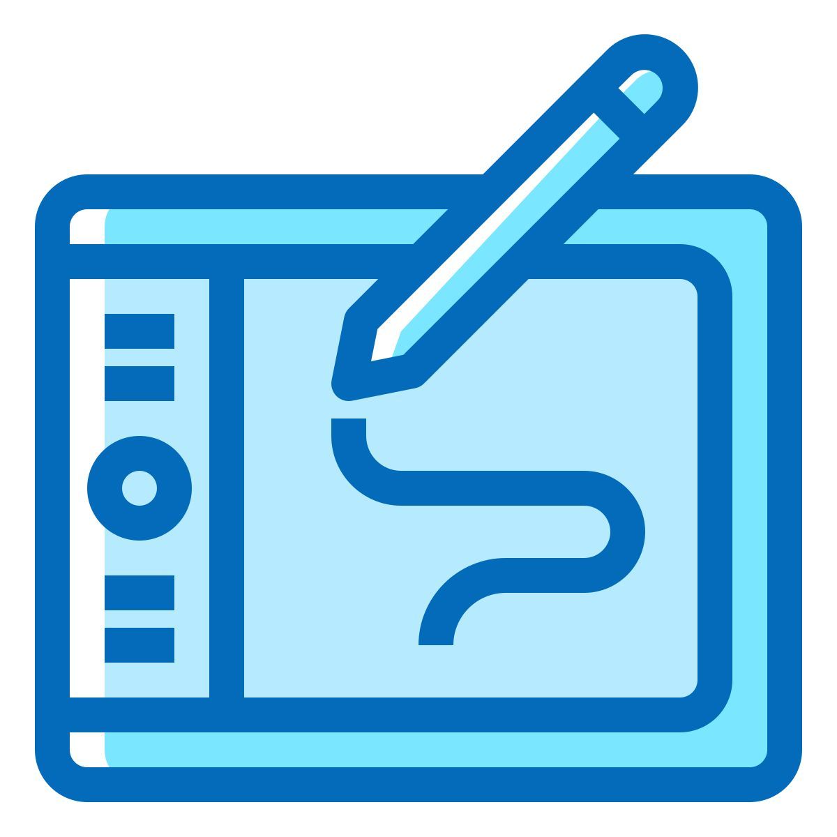 drawing tablet icon