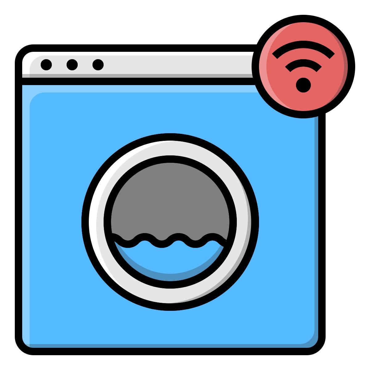 washing machine icon