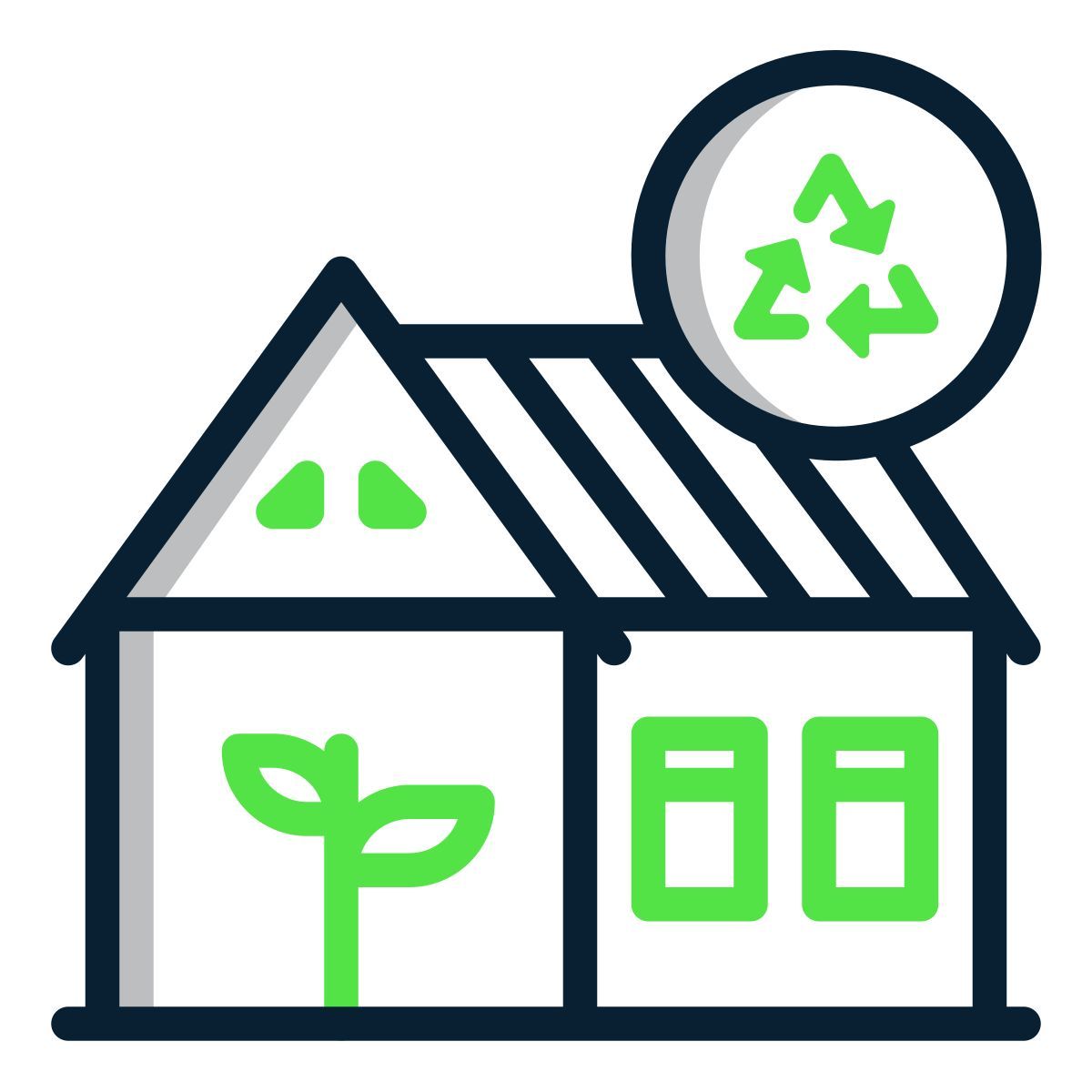 eco house icon